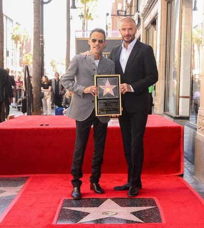 Marc Anthony recibió su estrella en el Paseo de la Fama el 7 de septiembre de 2023
