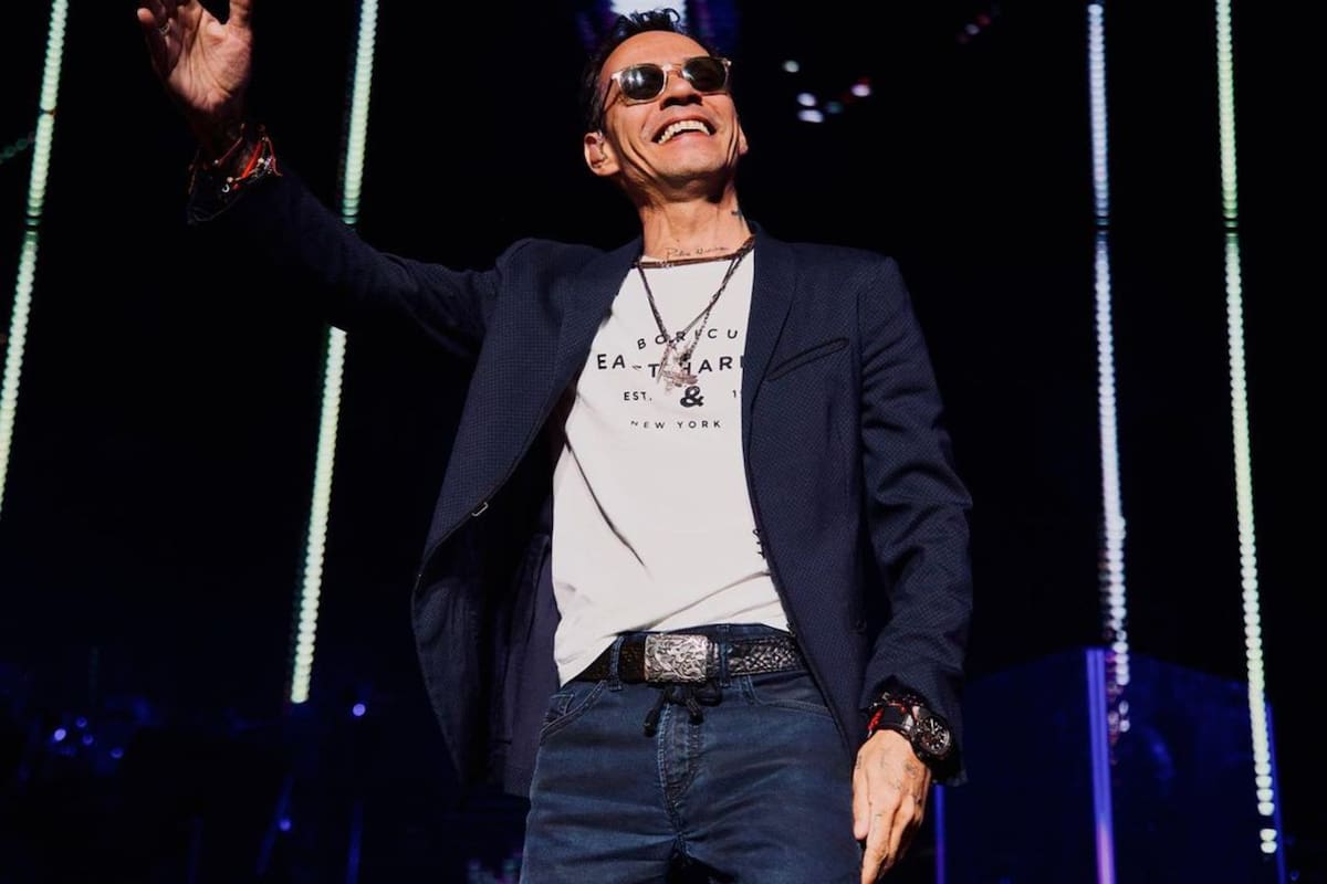 Marc Anthony tenía previsto presentarse en Ciudad de Panamá este miércoles 4 de mayo, pero sufrió un accidente y fue trasladado a Miami (Crédito: Instagram/@marcanthony)