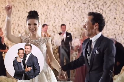 Marc Anthony y Nadia Ferreira se casaron en Miami, rodeados por sus seres queridos