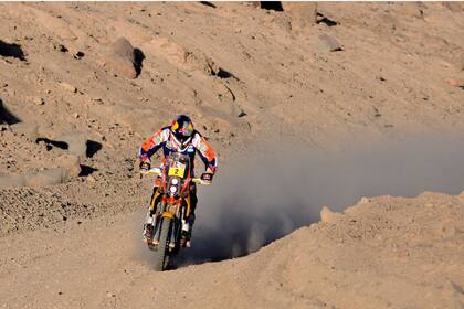 Marc Coma no afloja el ritmo en Chile