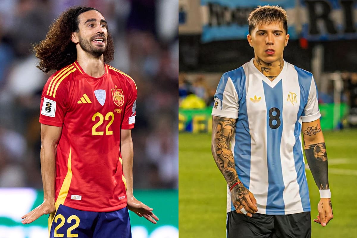 Marc Cucurella y Enzo Fernández, compañeros en Chelsea, se verán las caras con sus selecciones en la Finalissima
