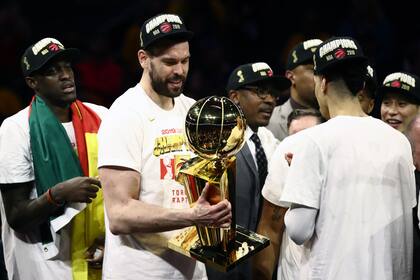 Marc Gasol y la satisfacción de su título con Toronto Raptors