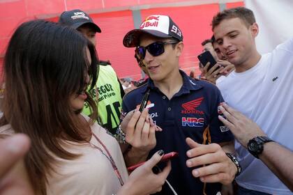 Marc Marquez fue el mejor en los ensayos de viernes