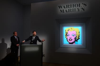 Marc Porter y Alex Rotter, de la casa Christie's, presentaron la subasta protagonista de la semana de mayo en Nueva York