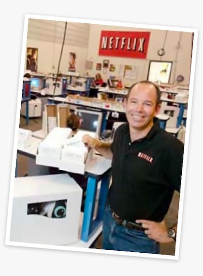 Marc Rudolph en los inicios de Netflix