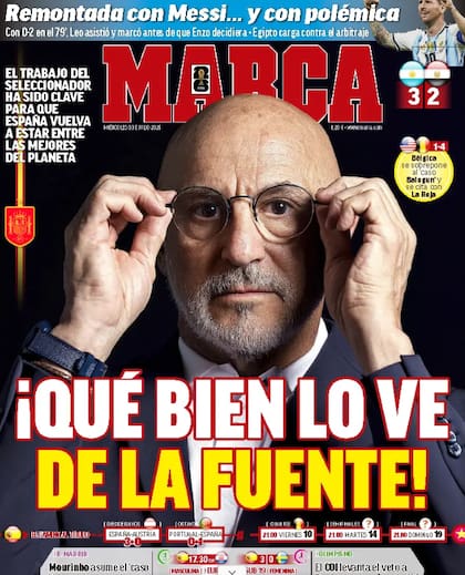 Marca llevó el triunfo de la Argentina al balcón de su portada