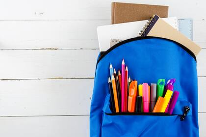 Marcadores escolares.