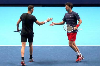 Horacio Zeballos y Marcel Granollers compiten juntos desde agosto de 2019 y desde entonces no dejaron de evolucionar: sueñan con ganar el Masters de Londres.