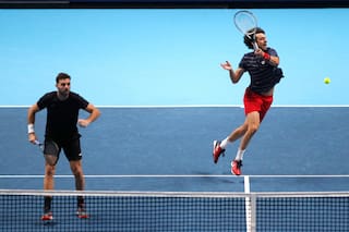 Masters de Londres: Zeballos, 1er doblista argentino en 16 años, debutó y ganó