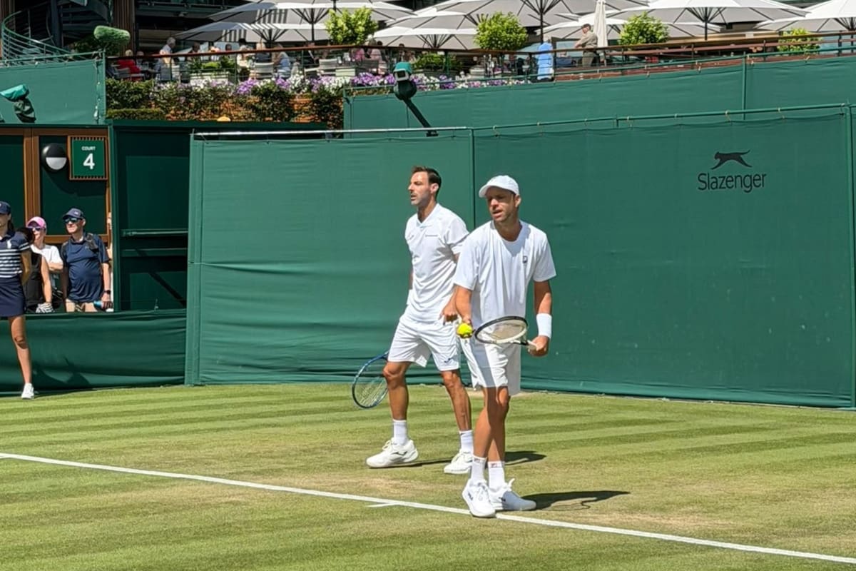 Marcel Granollers y Horacio Zeballos debutaron con éxito en Wimbledon