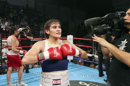 Marcela Acuña, un símbolo del boxeo femenino en el país