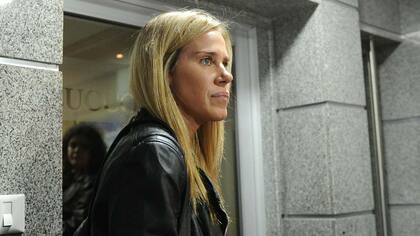 Marcela Baños pasó a despedir al cantante