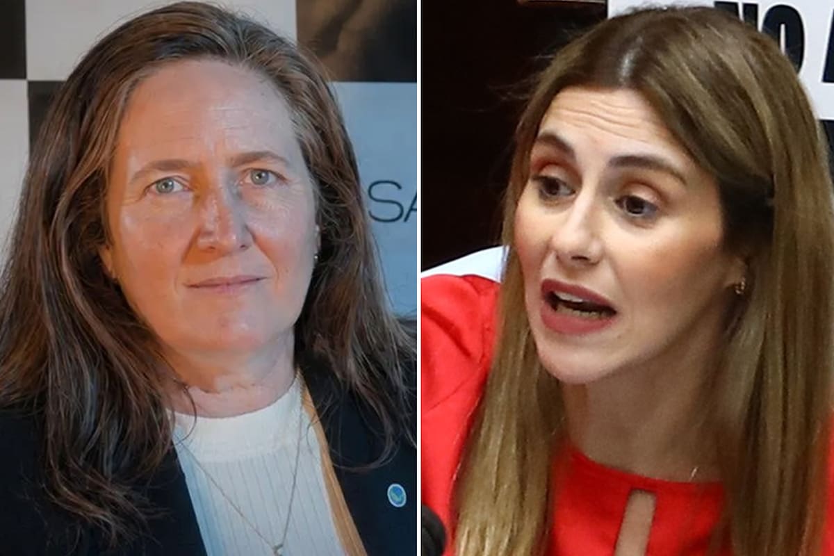 Marcela Pagano con Adriana Baravalle, secretaria de Innovación, Ciencia y Tecnología