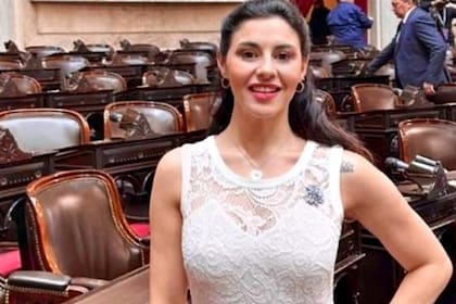 Marcela Pagano en la Cámara de Diputados