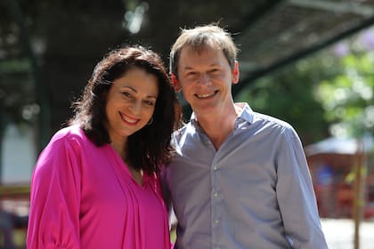 Marcela Roggeri y Francois Chaplin