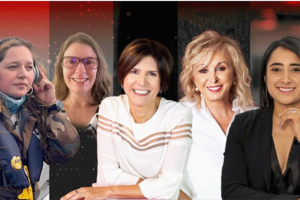 Marcela Ruíz, Lucía Policastro, Adriana Noreña, Blanca Treviño y Jennifer Samaniego