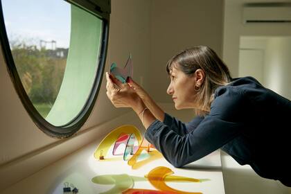 Marcela Sinclair vivió seis semanas en una casa de la Fundación Ama Amoedo Residencia Artística, diseñada por Edgardo Giménez en Uruguay