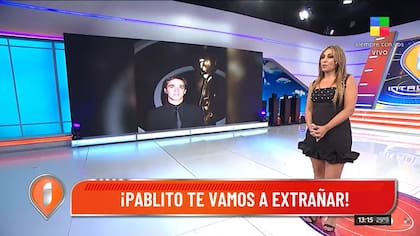 Marcela Tauro le dedicó la apertura de Intrusos a Pablo Reynoso