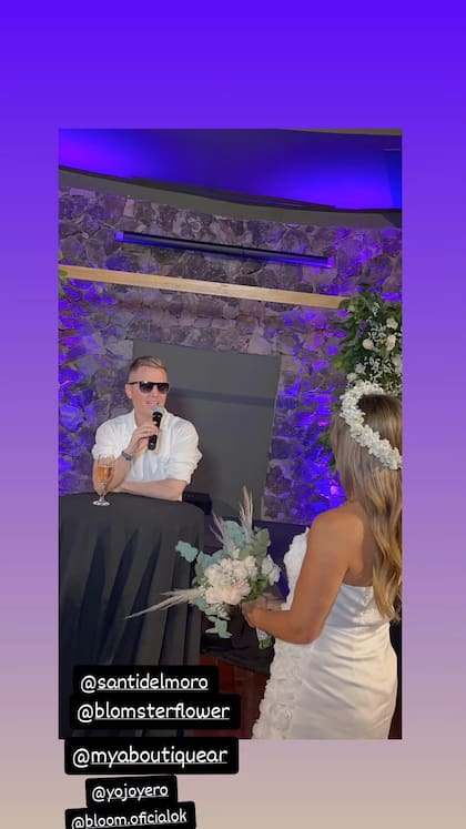 Marcela Tauro se casó con ella misma y lo festejó a lo grande (Foto: Instagram/@_marcelatauro)