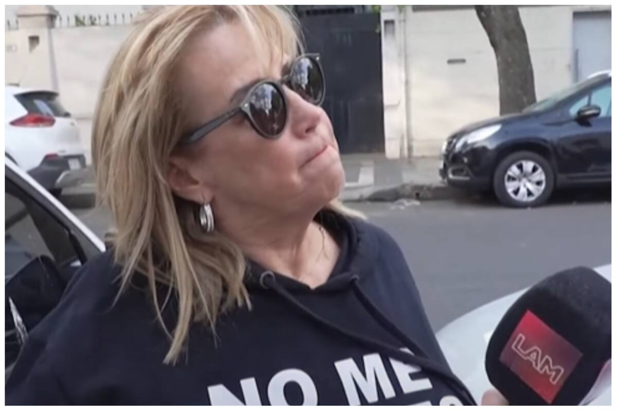 Marcela Tinayre protagonizó un inesperado cruce en pleno móvil