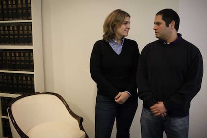 Marcela y Felipe, los hermanos Noble-Herrera