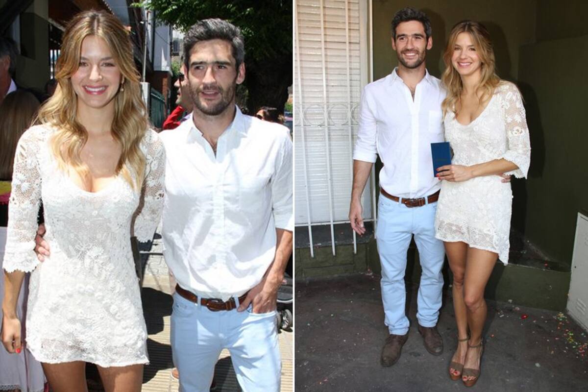 Marcela y Fer, el día que dieron el sí