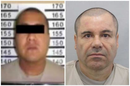 Marcelino Ticante Castro (izquierda) era uno de los hombres de confianza de Joaquín “El Chapo” Guzmán (derecha)