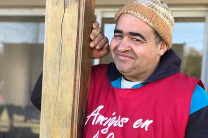 Marcelo ahora participa como voluntario en la organización Amigos en el Camino.