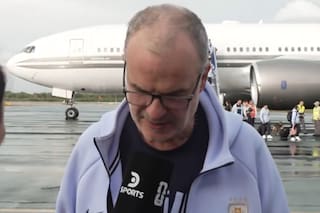 Un monólogo de 10 minutos para un "hombre invalorable" y 38 segundos para la FIFA con la cabeza abajo