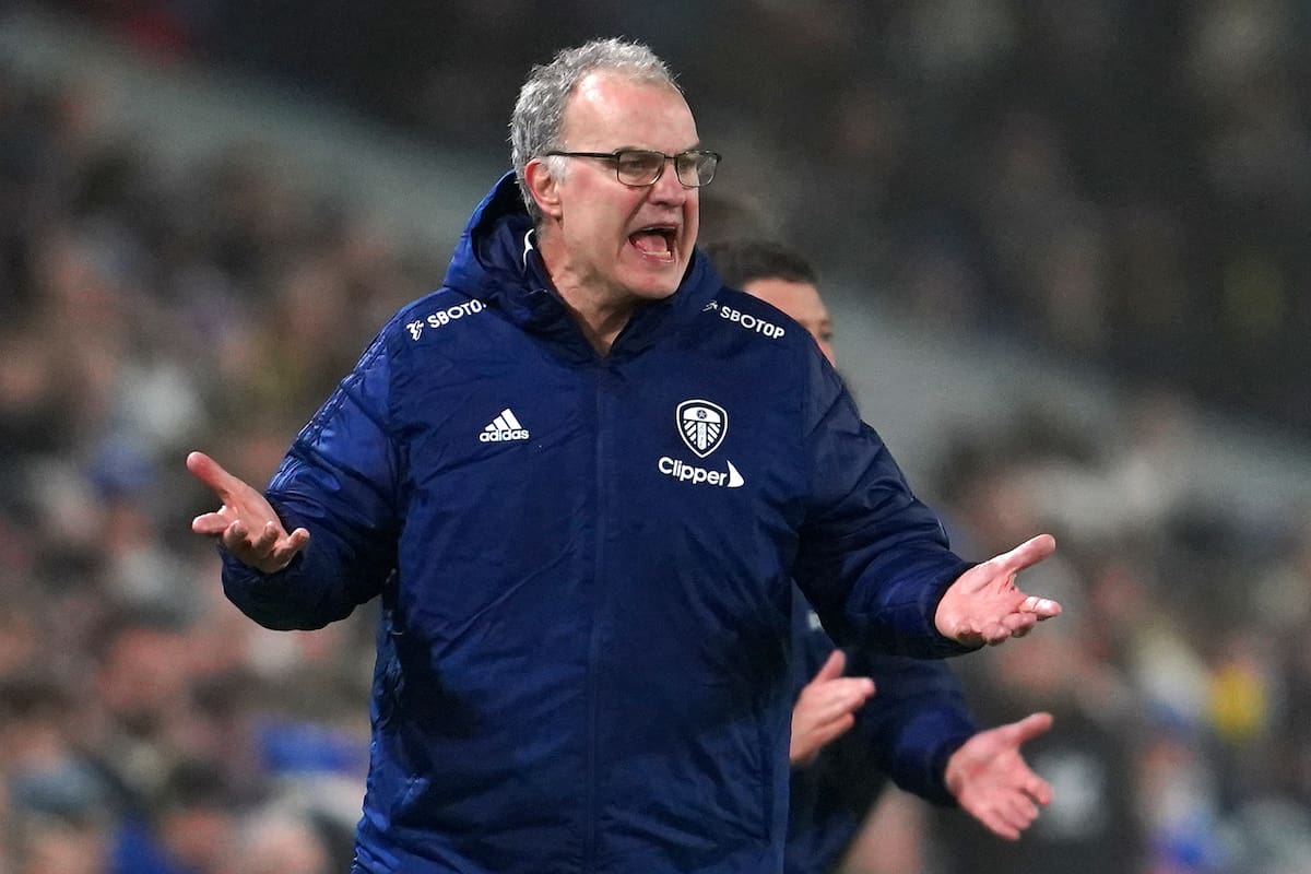 Marcelo Bielsa estuvo muy molesto con el rendimiento de su equipo, Leeds United, en la derrota por 4-1 ante el Arsenal, por la Premier League