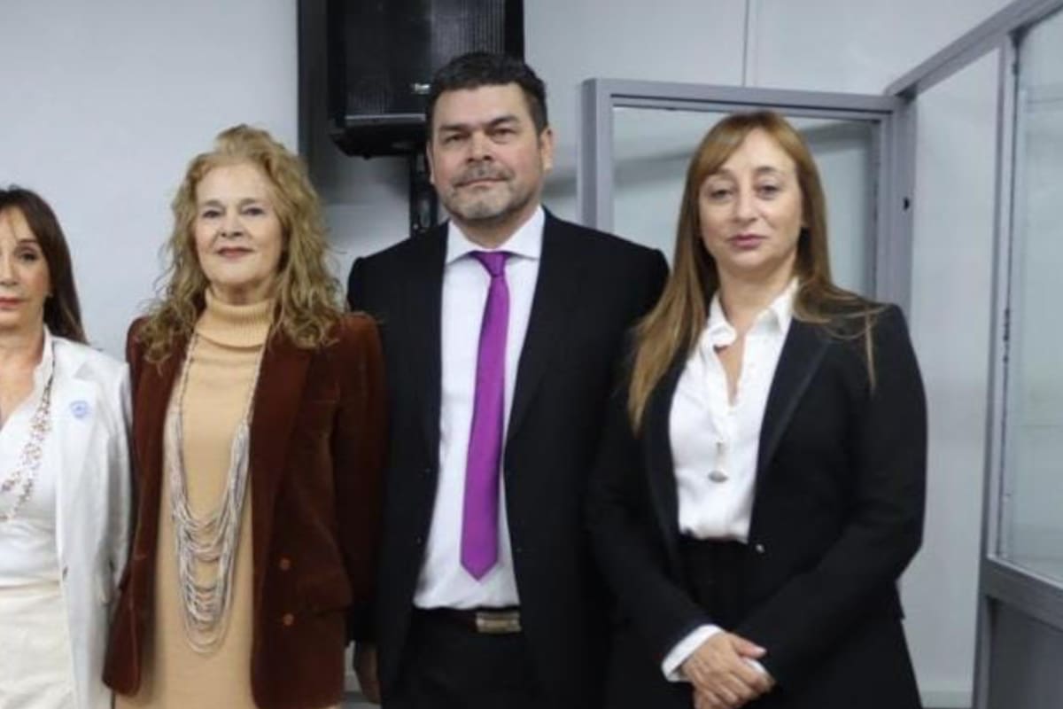 Marcelo Cardozo en su jura como juez federal