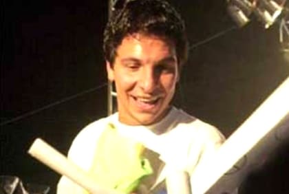 Marcelo Corazza tras ganar la edición de 2001 de Gran Hermano