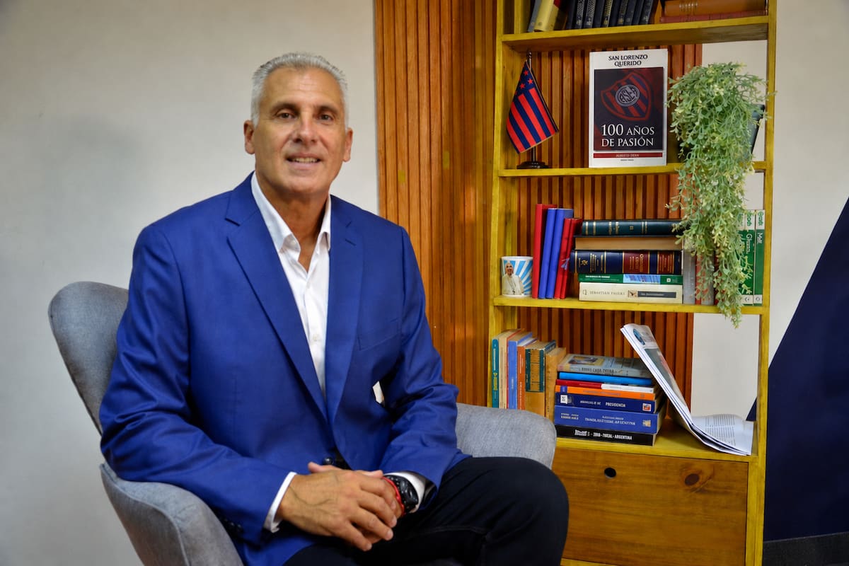 Marcelo Culotta, nuevo presidente de San Lorenzo, con las ideas claras