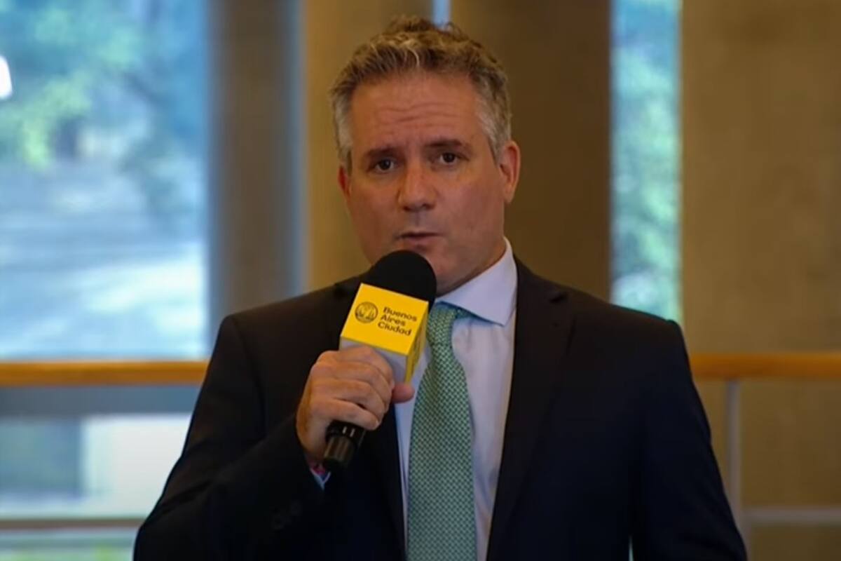 Marcelo D'Alessandro, ministro de Justicia y Seguridad porteño en uso de licencia