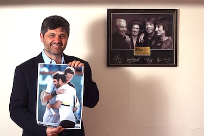 Marcelo Fígoli, presidente de Fénix, la productora de entretenimientos que organiza la exhibición entre Del Potro y Federer, un "Rolling Stone", según el empresario.