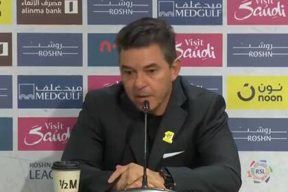 Marcelo Gallardo aseguró que su equipo, Al-Ittihad, está "sufriendo demasiado" en el marco de un mal pasar en la Liga Pro saudí y un gran número de lesiones