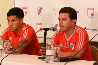 Lo que dijo Gallardo sobre las transferencias de Zelarayan y Silvio Romero