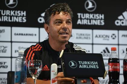 Marcelo Gallardo. Conferencia de Prensa. 3/3/21. Twitter @RiverPlate
