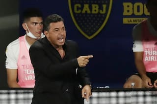 Macaya Márquez comparó a River con un "pibe rico" que juega sólo con un balero