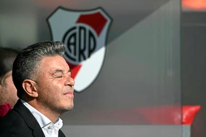 Marcelo Gallardo dirige su último partido en su segundo ciclo en River Plate este jueves ante Banfield