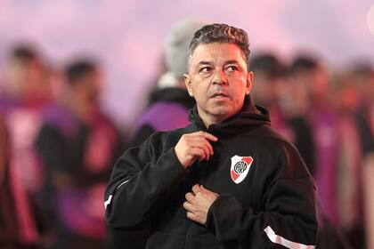Marcelo Gallardo, DT de River, sabe que tiene que encontrar al reemplazo de Mastantuono dentro del plantel