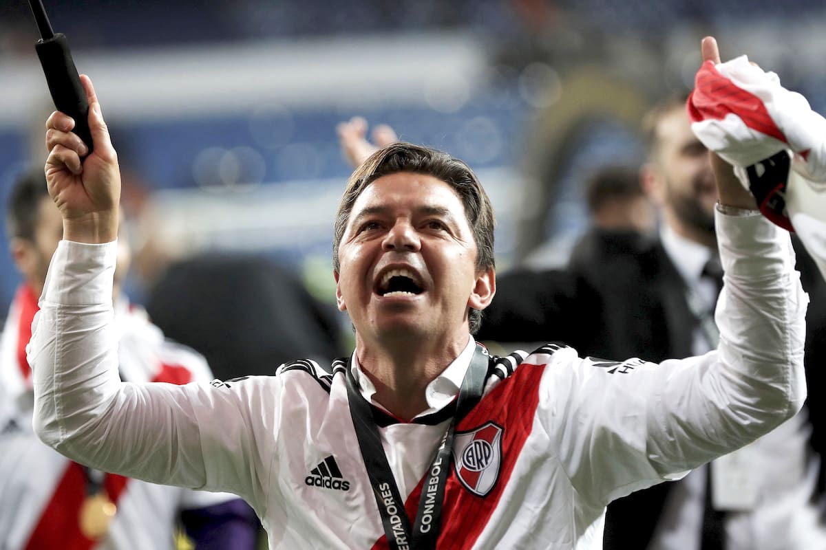 Marcelo Gallardo, el DT campeón de la Copa Libertadores va por más.