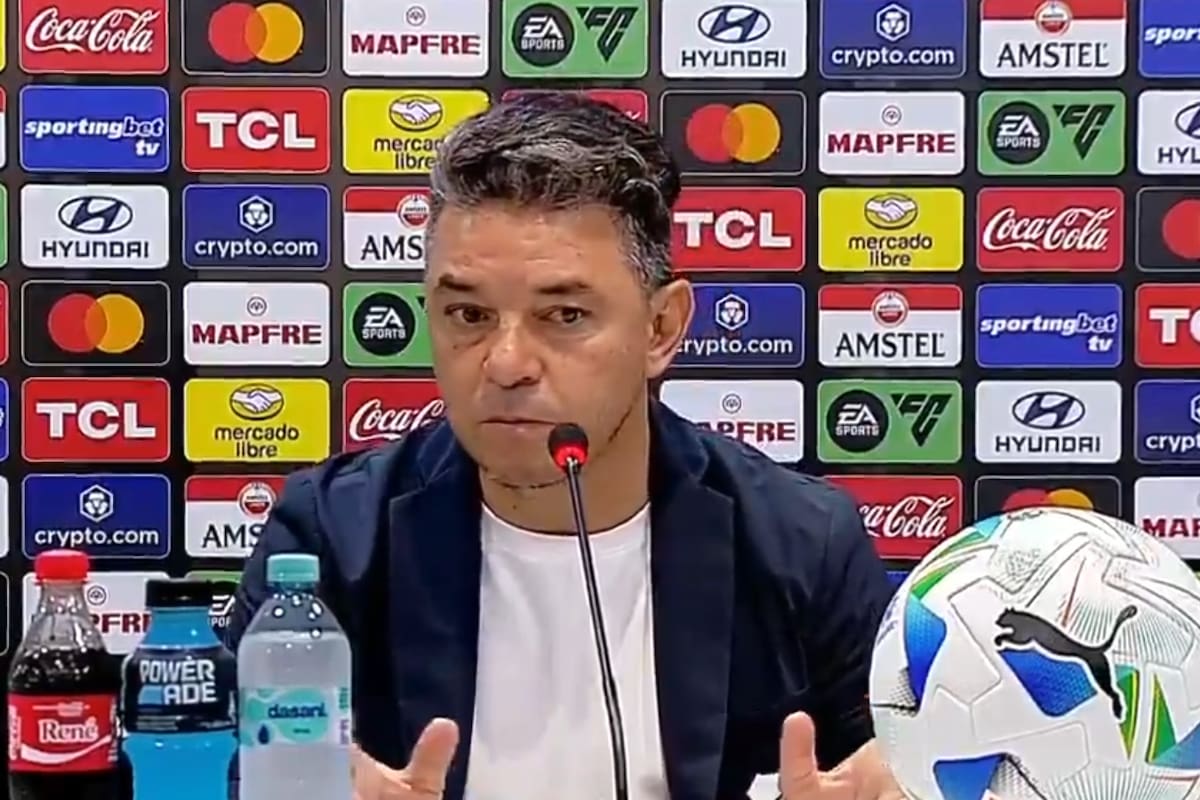 Marcelo Gallardo, en conferencia de prensa: "Fue un gran triunfo para nosotros"