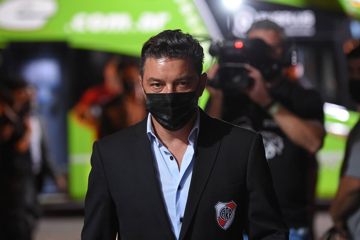 Marcelo Gallardo en Rosario, antes de la victoria en Parque de la Independencia frente a Newell´s Old Boys