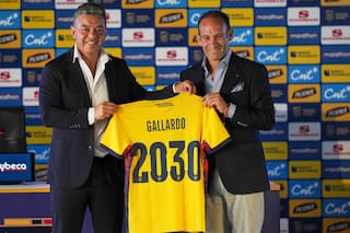 Gallardo es presentado oficialmente como nuevo técnico de Ecuador: "Un desafío de vida"