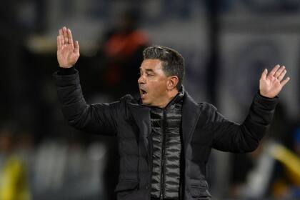 Marcelo Gallardo no se llevó buenas sensaciones del empate de River ante Gimnasia en La Plata