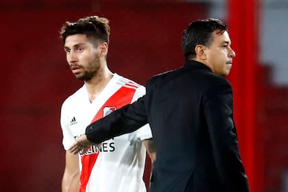 Marcelo Gallardo pulió a Montiel para que pasara a jugar como defensor lateral.