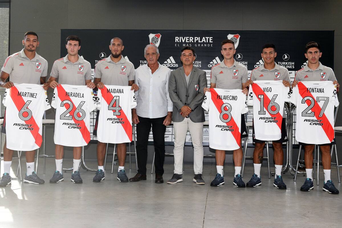 Marcelo Gallardo, Rodolfo DOnofrio, los seis refuerzos y la "refundación" del proyecto River