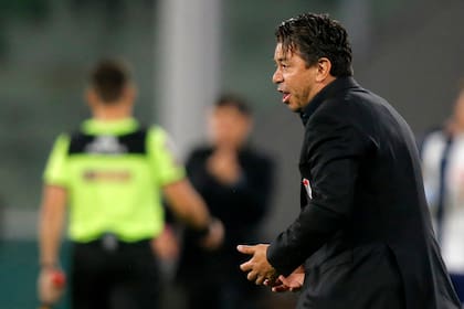 Marcelo Gallardo vivió el partido contra Talleres a su manera; "el nuestro es un medio hostil", consideró el DT