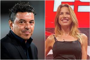 Marcelo Gallardo y Alina Moine mantienen una muy buena relación